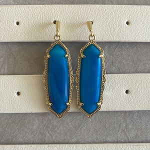 Blue with Gold Kendra Scott Earrings